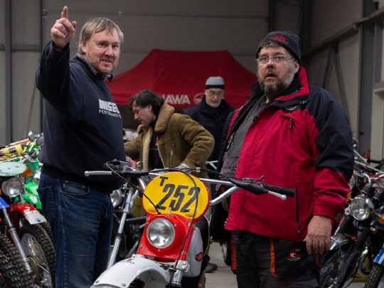 Setkání přátel sportovních motocyklů Býšť, 11. 2. 2023