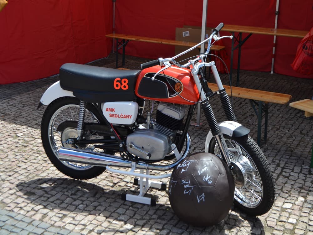 ČZ 175/477 přestavba motobal 1974